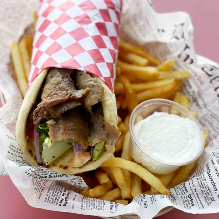 Delicious Chicken Shawarma Awaits